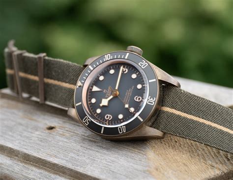 tudor black bay bronze nato|tudor black bay vintage.